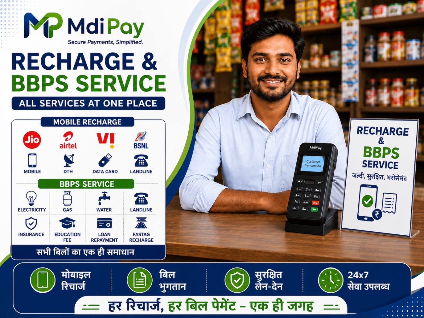 Recharge & BBPS Service